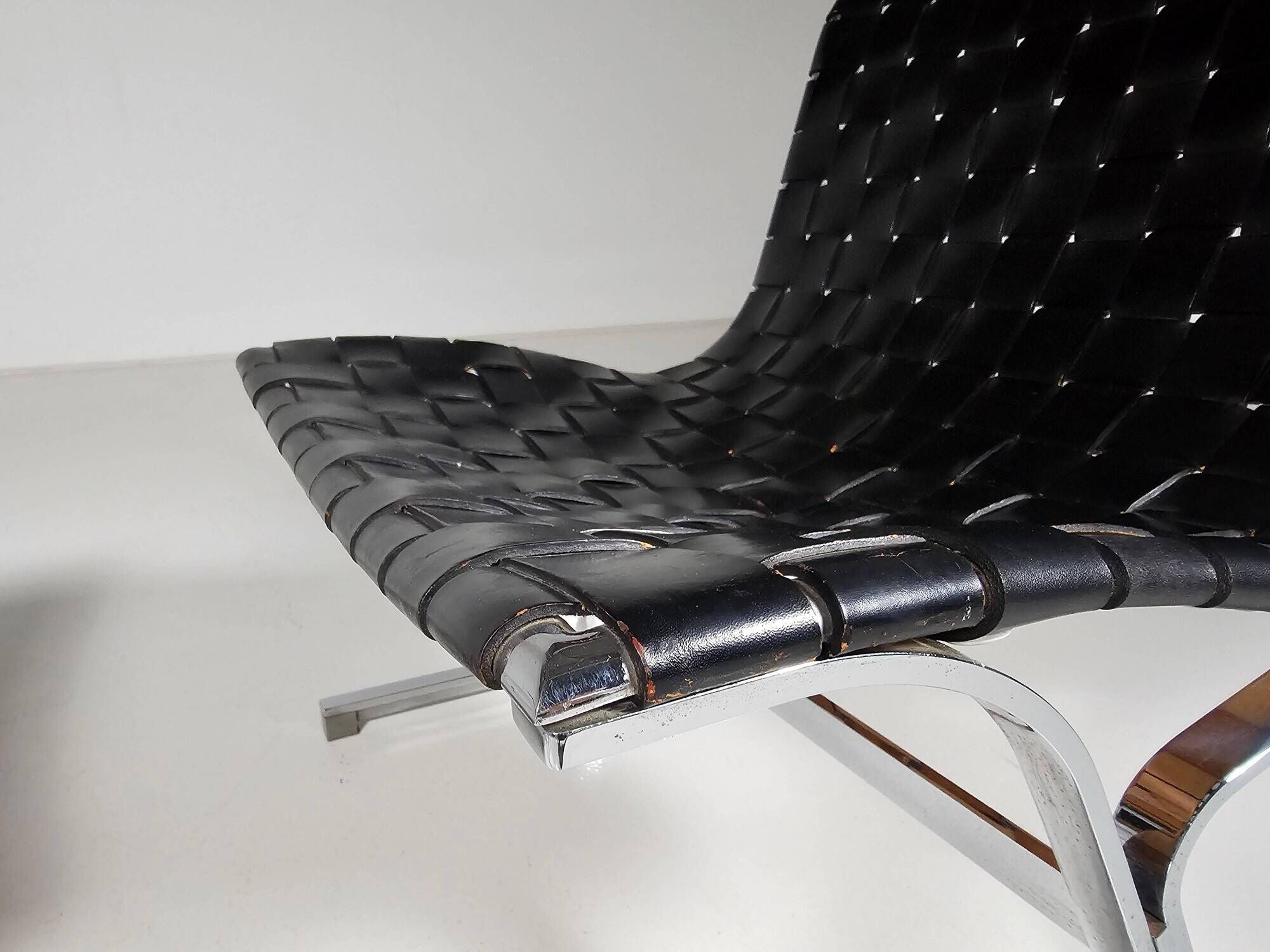 Lounge chairs 'Luar by Ross Littell for ICF of Padova, Italy, 1965