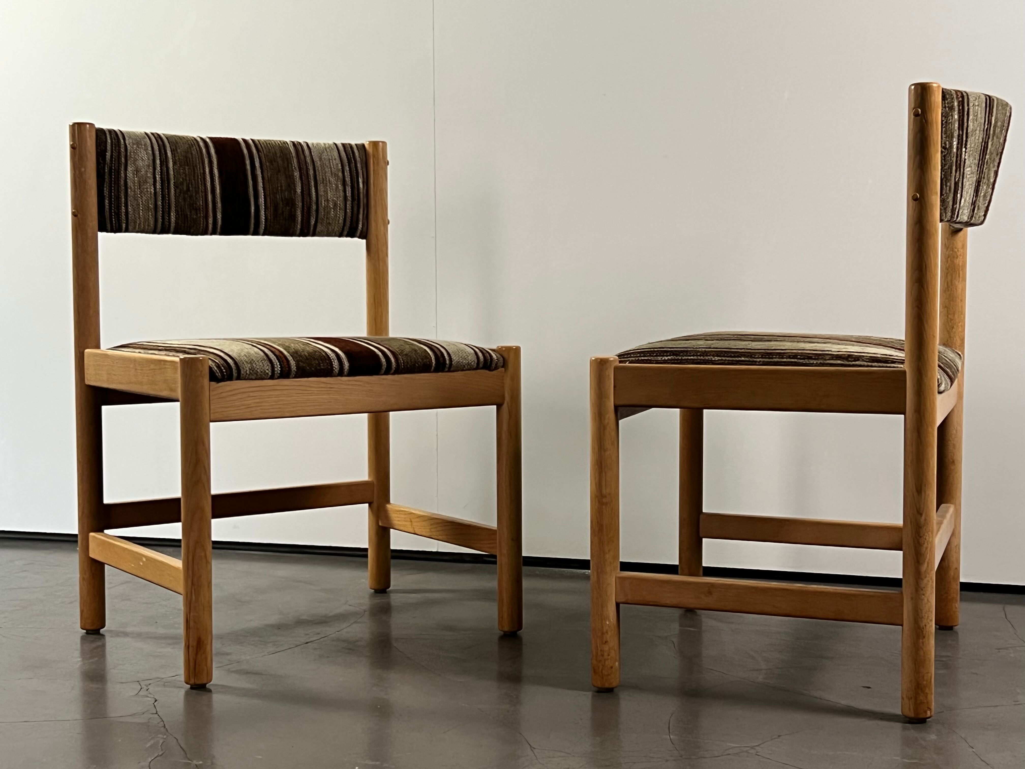 Pair of Borge Mogensen Chairs for Karl Anderson, signed