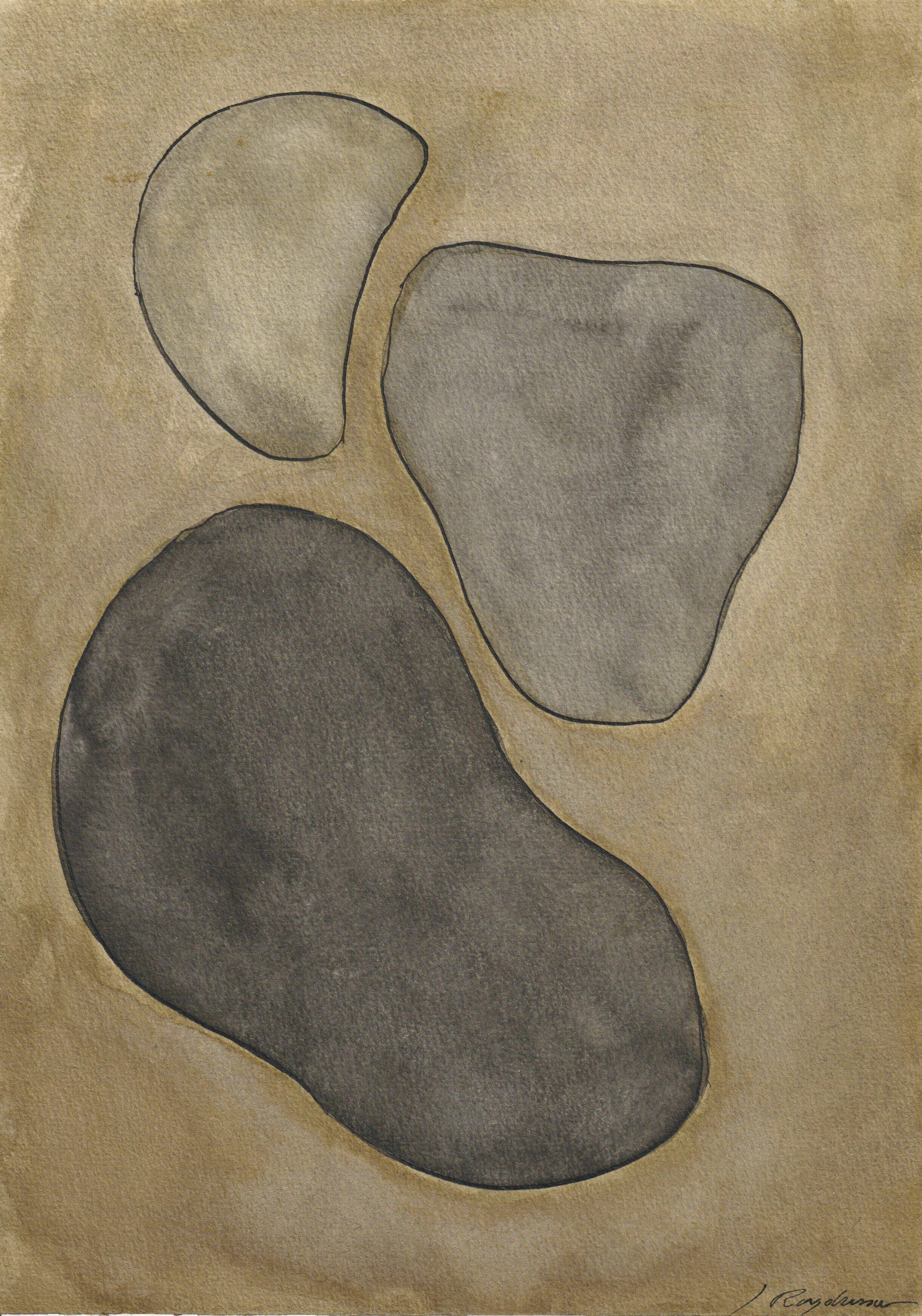 Dessin original de J. Rodgussar – Encres sur papier