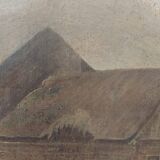 Large oil painting on canvas 2 m x 1.50 m - animated landscape - Charles Louis Verboeckhoven