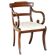Vintage Regency style Gillows office chair
