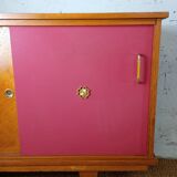 1950s enfilade with three sliding doors
