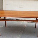 Scandinavian teak coffee table, from Kindt-larsen for France & Son- France & Daverkosen