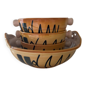 Service à dessert décor - graphique