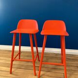 Nerd stools - muuto - red