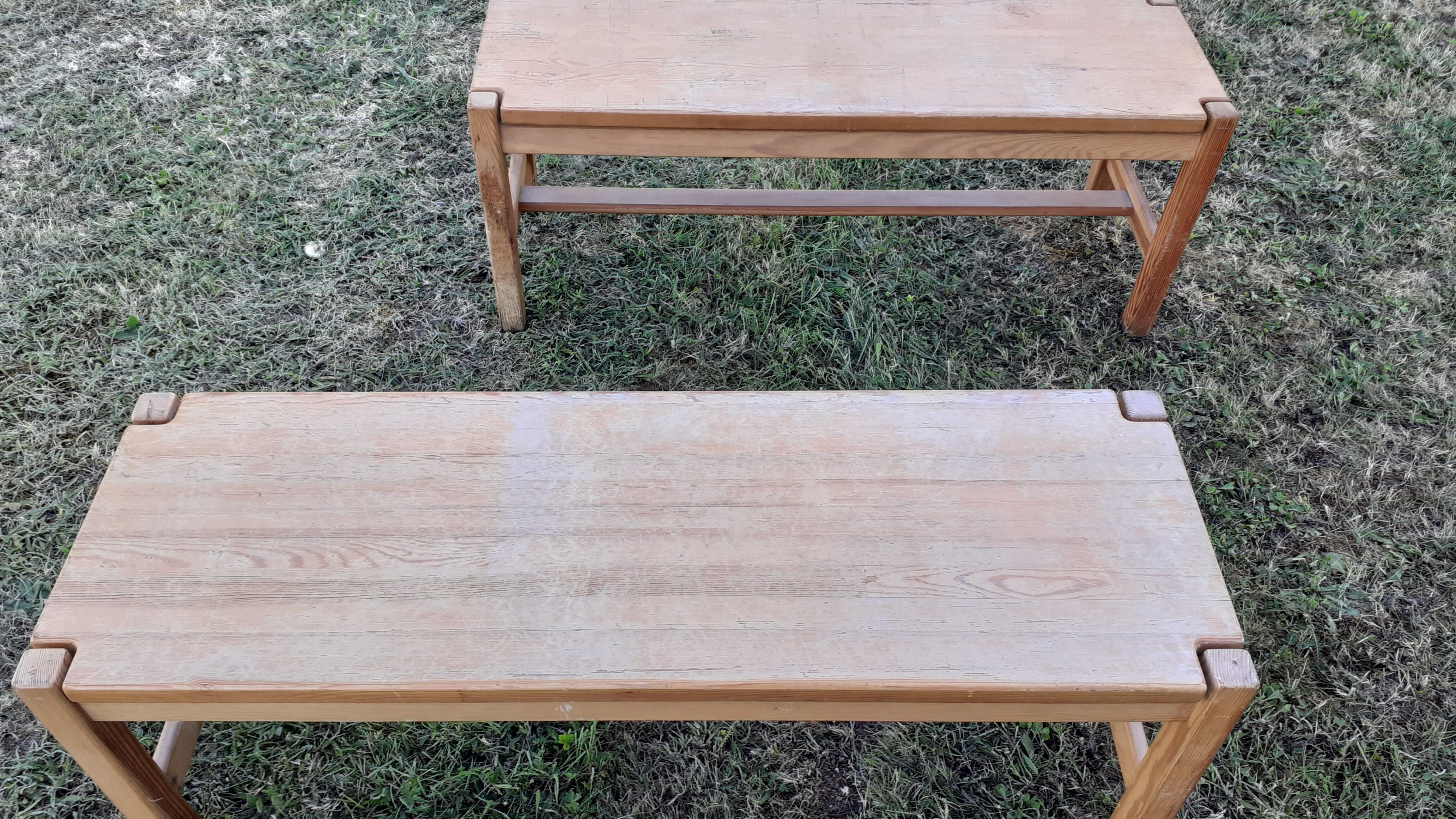 Pair of benches by Ilmari Tapiovaara