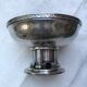 Vintage art deco cup in silver metal