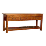 Wooden console with drawers