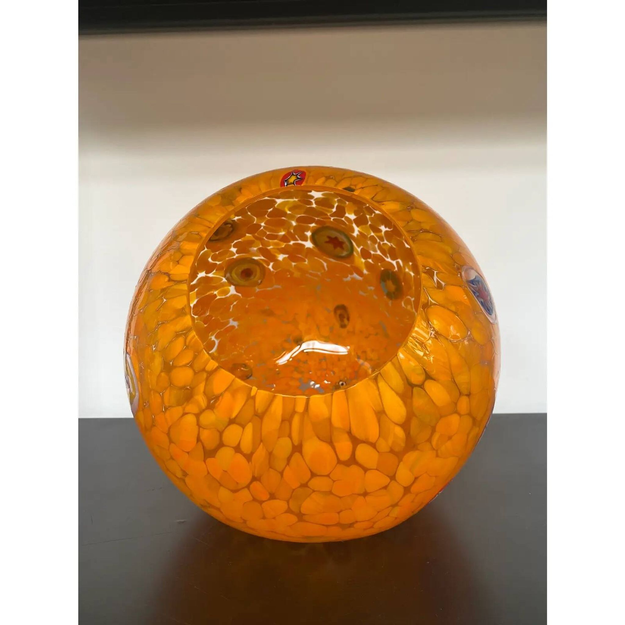 Vase artistique italien en verre de Murano multicolore par SimoEng