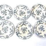 6 dessert plates minton montrose 19th