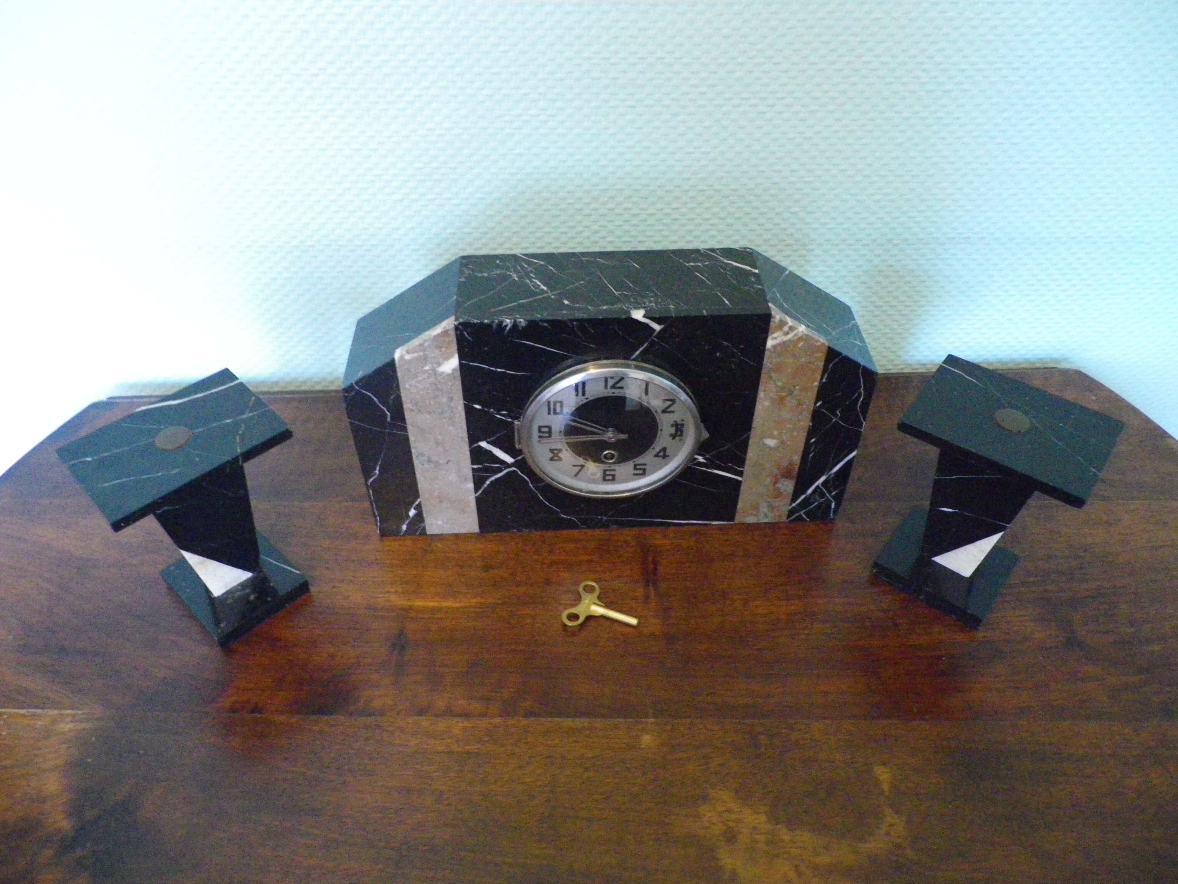 Thick marble clock 30/40