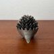 Stackable metal ashtray hedgehog mid-century USSR, 1960s, set of 6