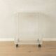 1960s acrylic side table