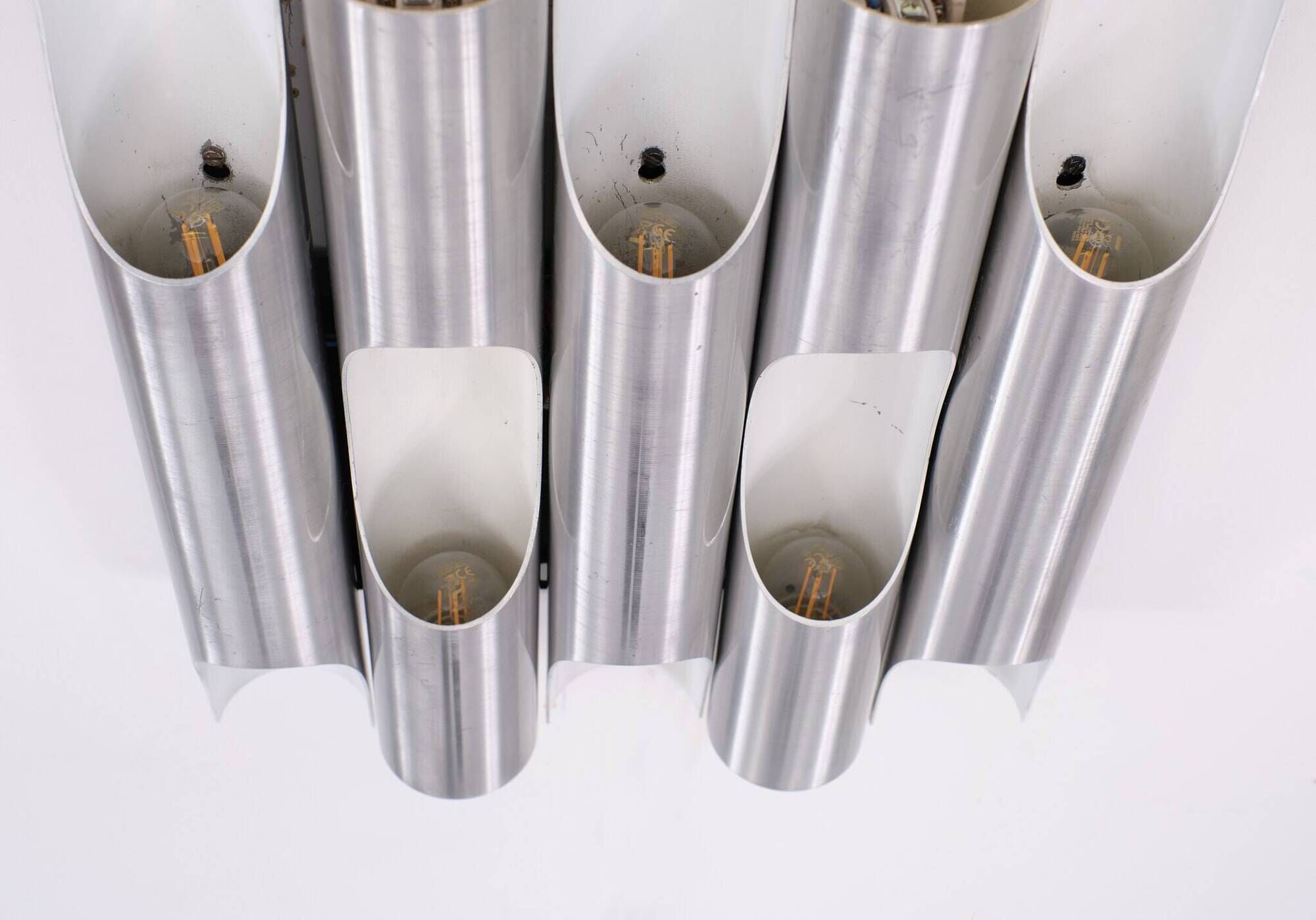 Set Raak Fuga wall lamps design Maija Liisa Komulainen. 1960s