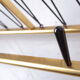 Wall coat rack Hollywood Regency style 1960s