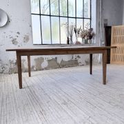 Farm table pitch pine 2 x 1 m from the 1950s