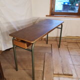 Table desk double school desk 1960