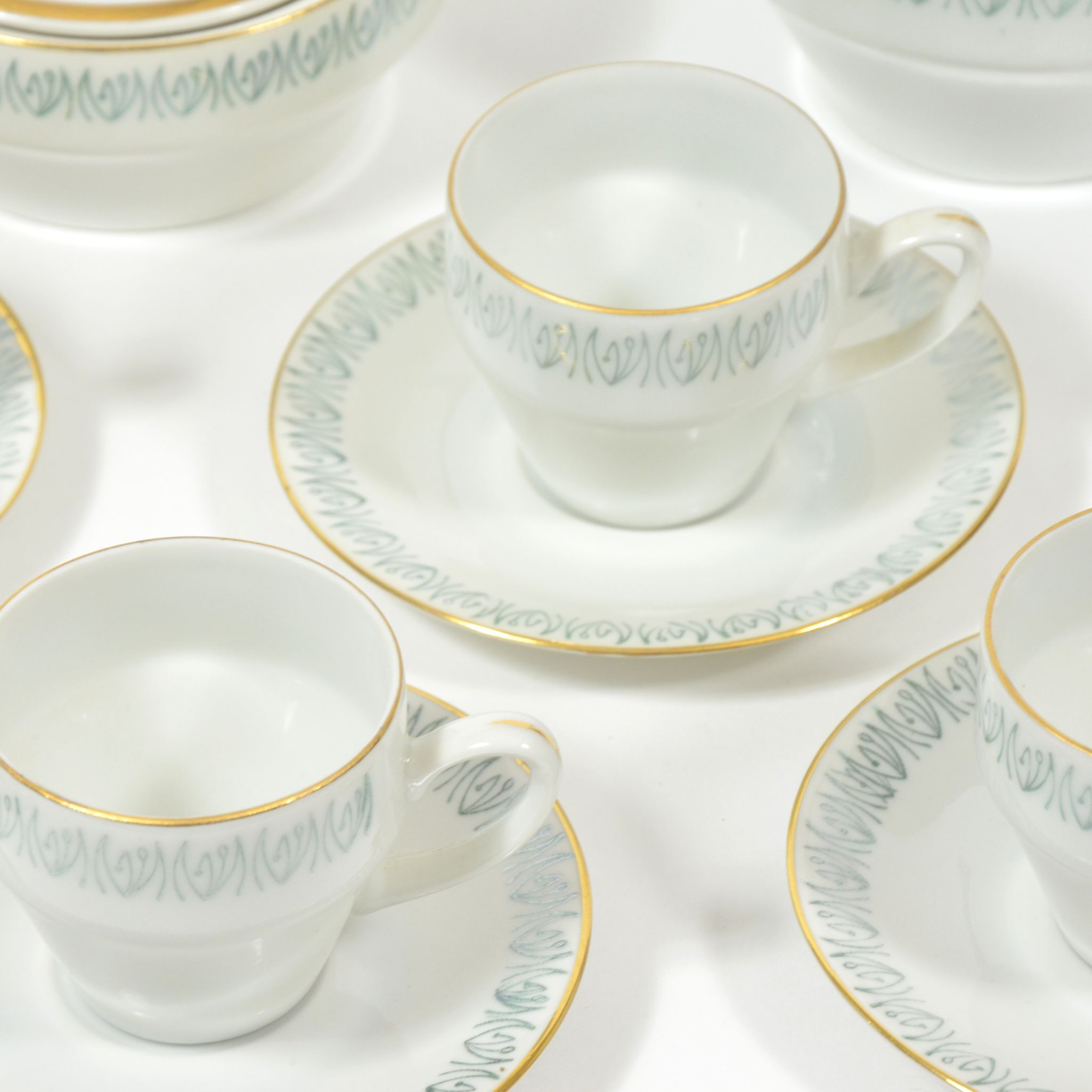 Bohême porcelaine coffee set, 1970s