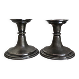 Bougeoirs argenté de TH HENRY