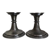 Bougeoirs argenté de TH HENRY