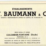 4 Baumann 1950 bistro chairs in “golden oak” color