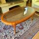 Oval coffee table