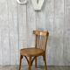 Set of 4 mismatched bistro chairs