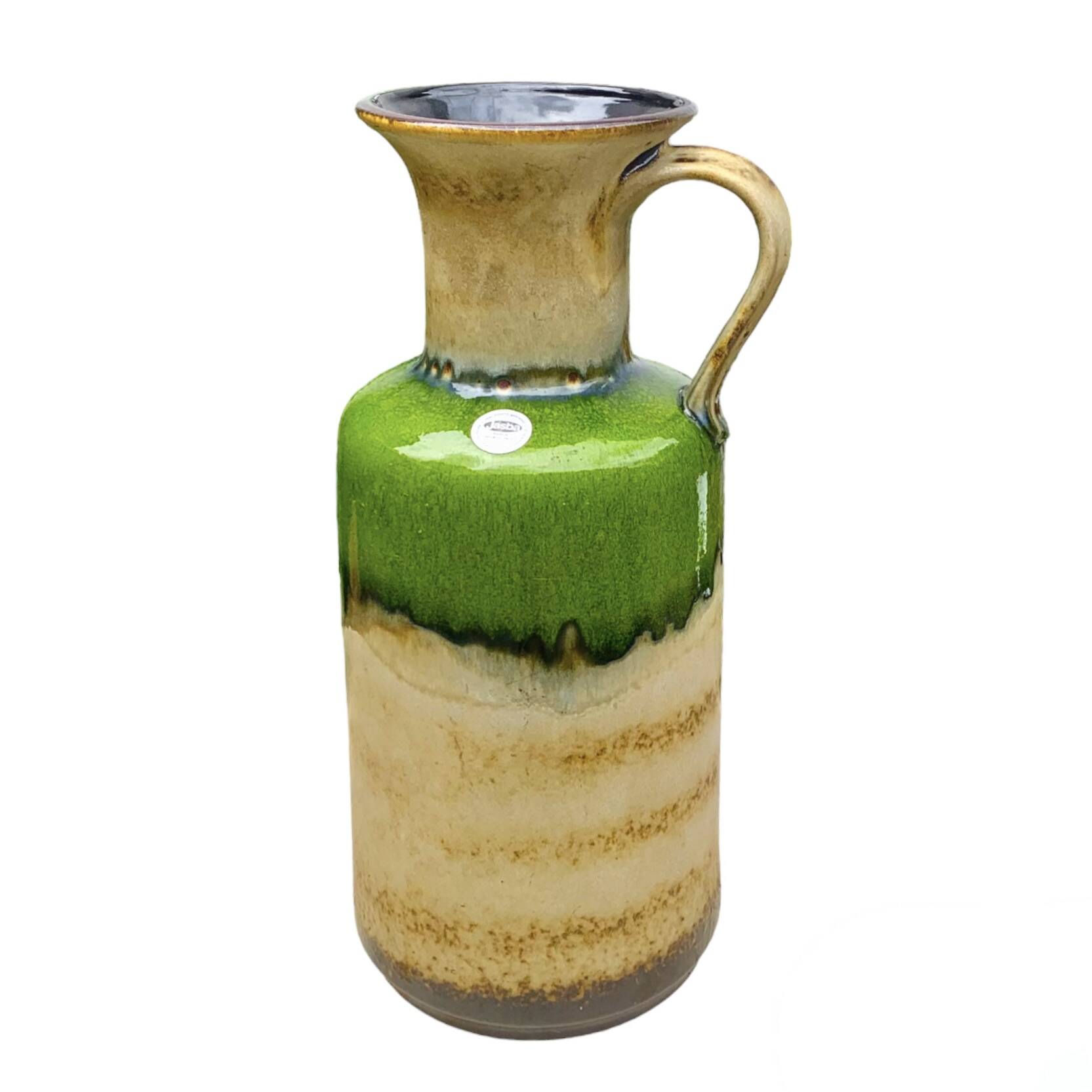 Vintage Jasba Keramik Vase - Fat Lava - West Germany N 602 12 40