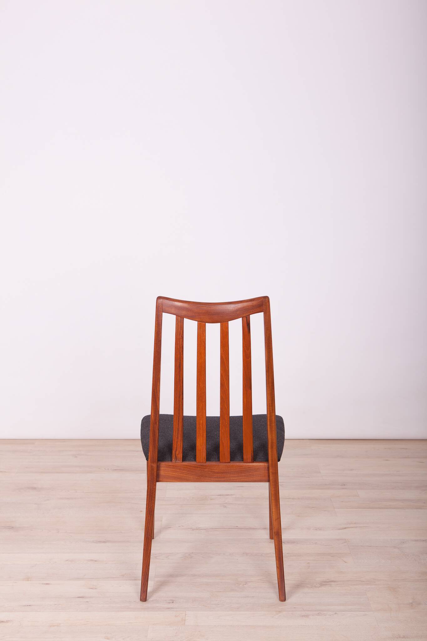 Vintage Teak & Fabric Dining Chairs by Leslie Dandy for G-Plan, 1960s, Set of 4