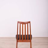 Vintage Teak & Fabric Dining Chairs by Leslie Dandy for G-Plan, 1960s, Set of 4