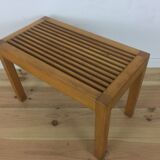 Modernist slat bench, 1950, made of wood