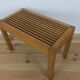 Banc à lattes moderniste, 1950, en bois