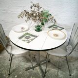 Vintage kitchen table with flap