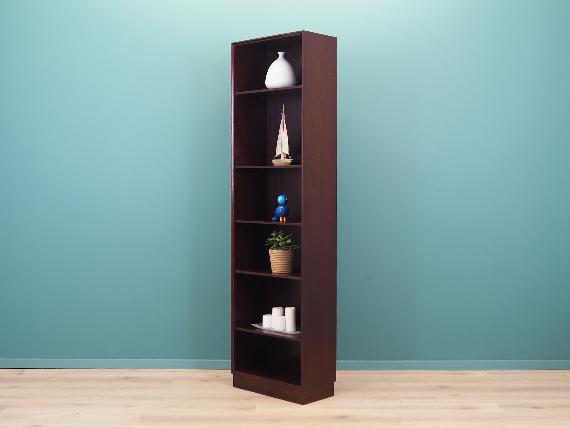 Mahogany bookcase, 60s, Danish design, made in Denmark