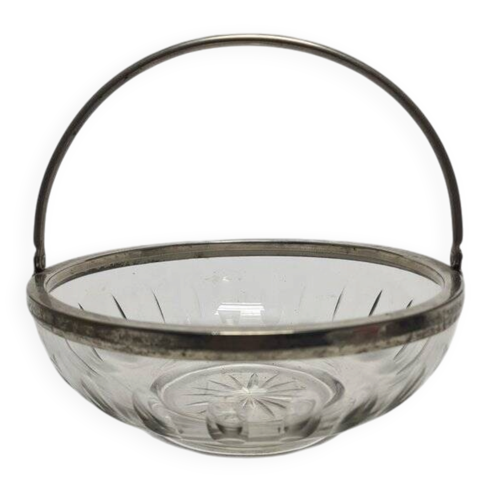 Art Nouveau fruit basket, 1890s