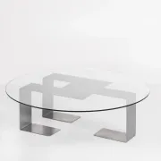 Vintage coffee table. Design by Jean-Pierre Mesmin for Bioject. Mexico 70s.