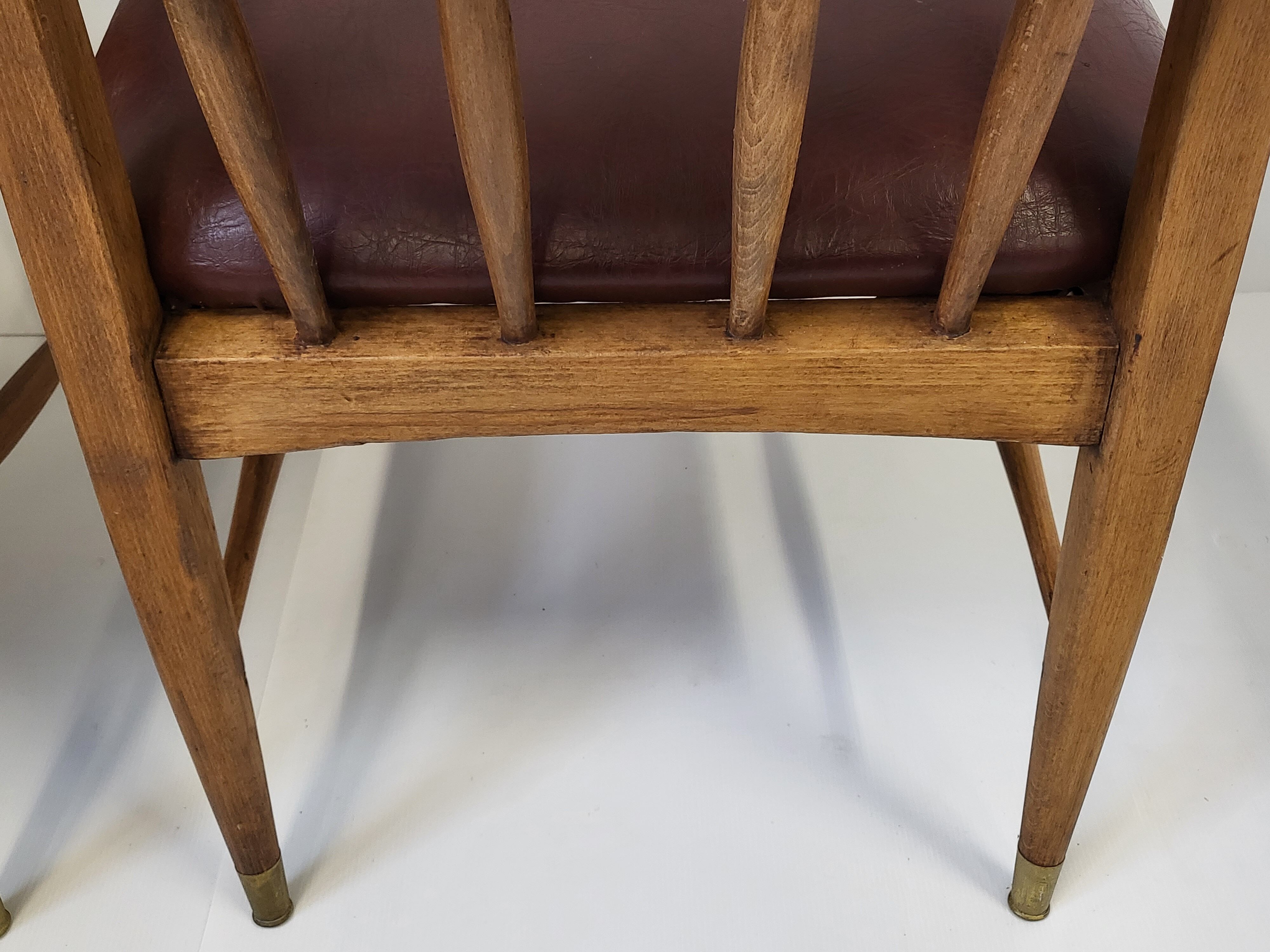 Suite of 4 vintage armchairs 1960