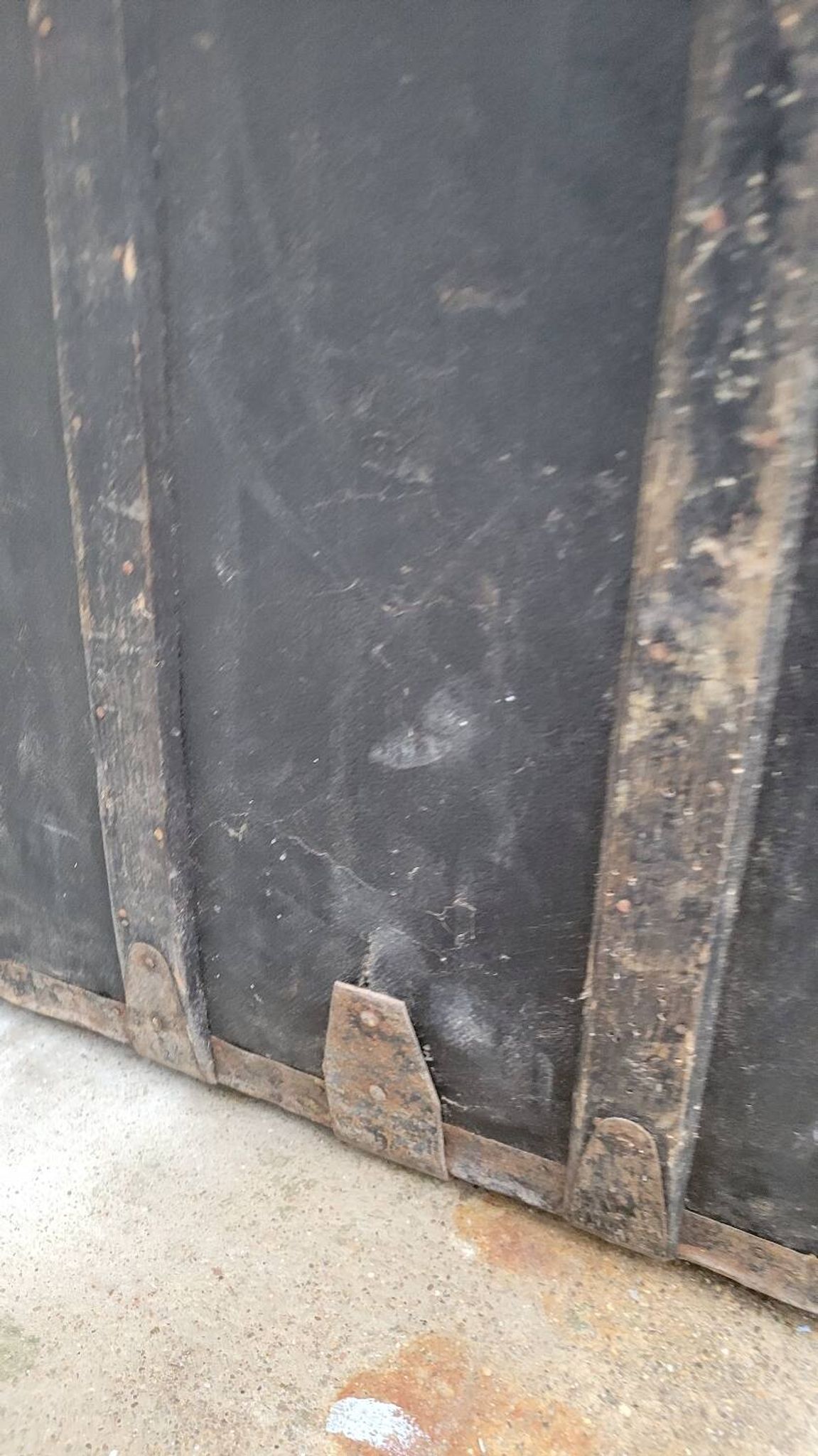 Cabin trunk from the brand "La Malle Bernard" Paris - 1900s