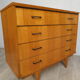 Commode chêne 4 tiroirs