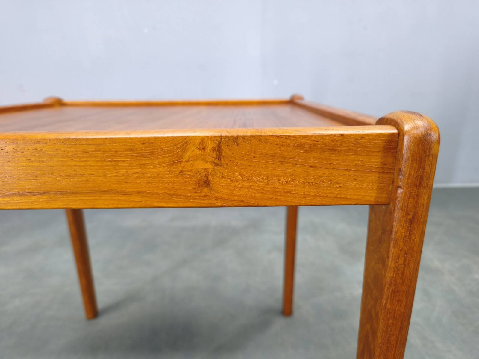 1960s Danish Teak Mid Century Side Table