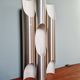 Set of 3 fuga xl wall lights (60cm), raak, 1960s