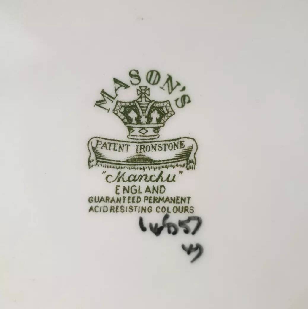 Mason's English plates