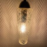 Glass globe portable lamp