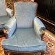 Louis XV style living room Sofa and pair of Armchairs