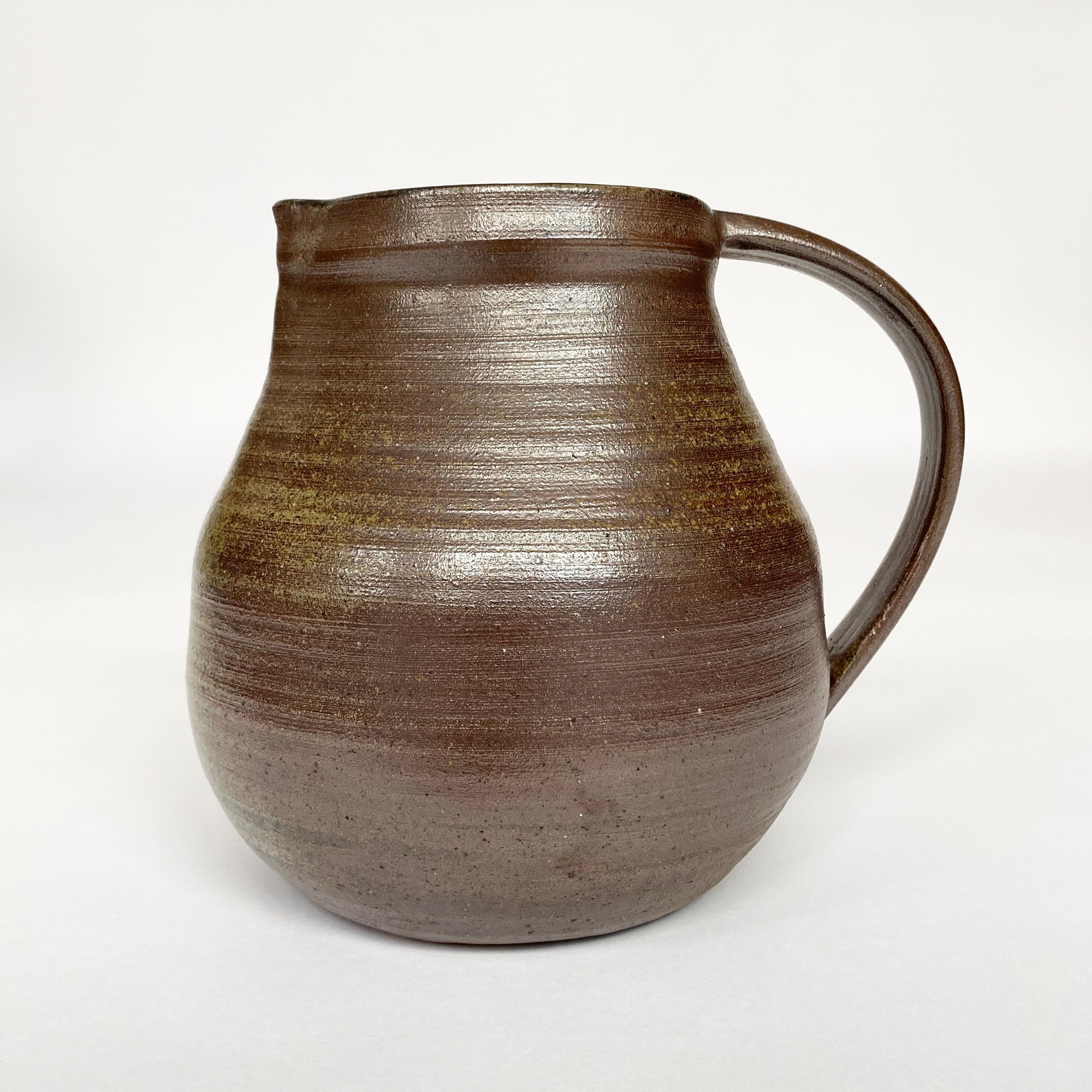 Vintage stoneware jug or vase from the 70s