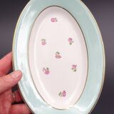 Pair of small cups or opaque porcelain ravines Model Duchess, St Amand Hamage