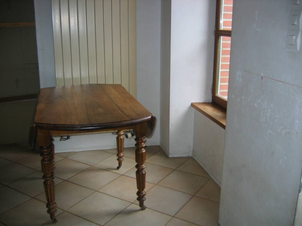 Table en noyer