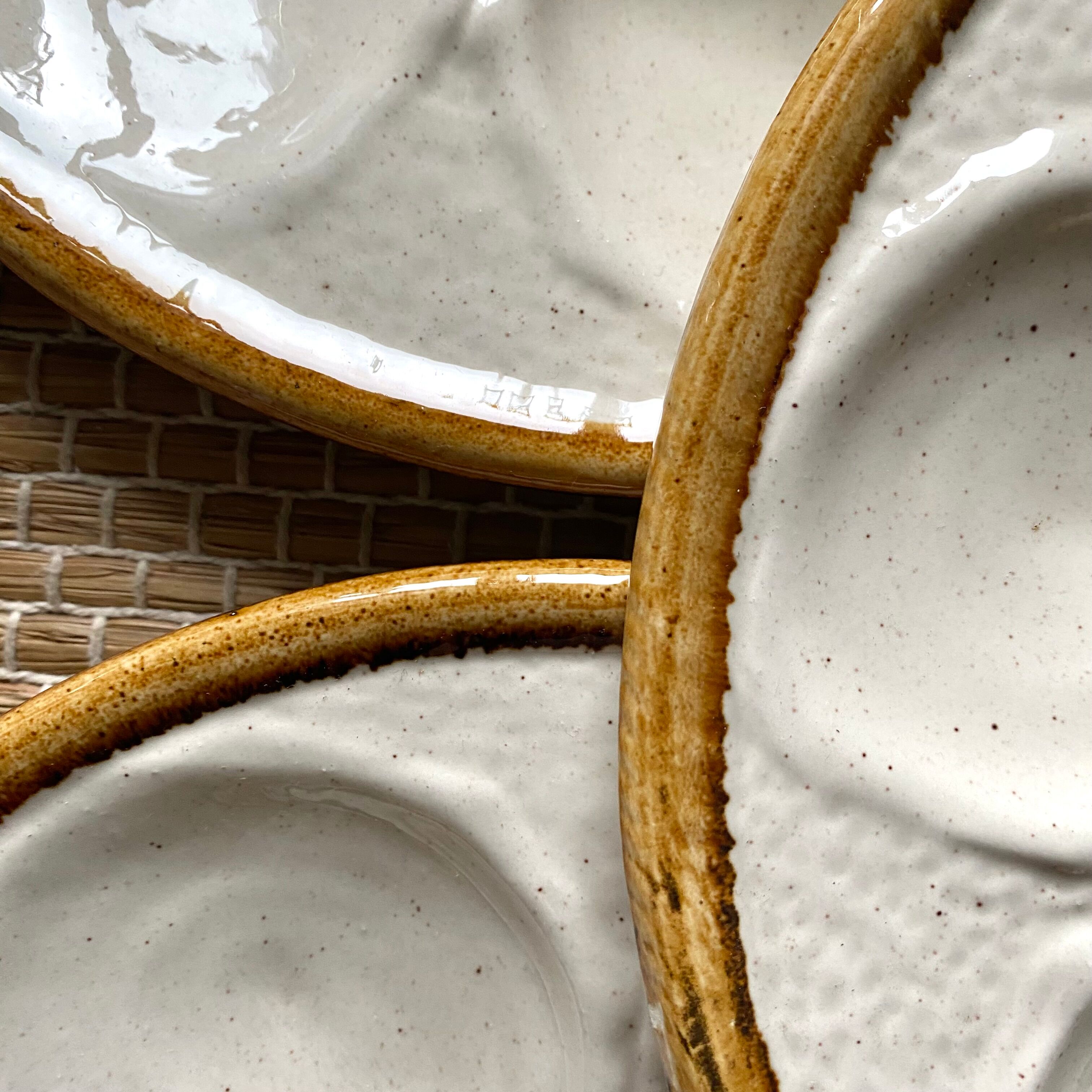 St Clement oyster plates