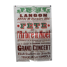 Poster "Christmas Tree Party" - Langon - 1934