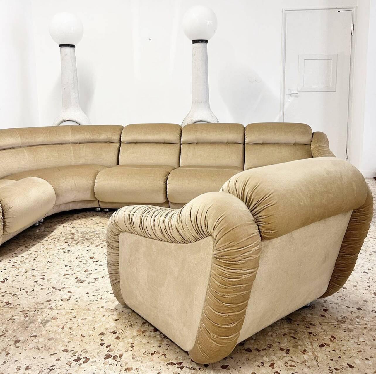 Italian modular sofa